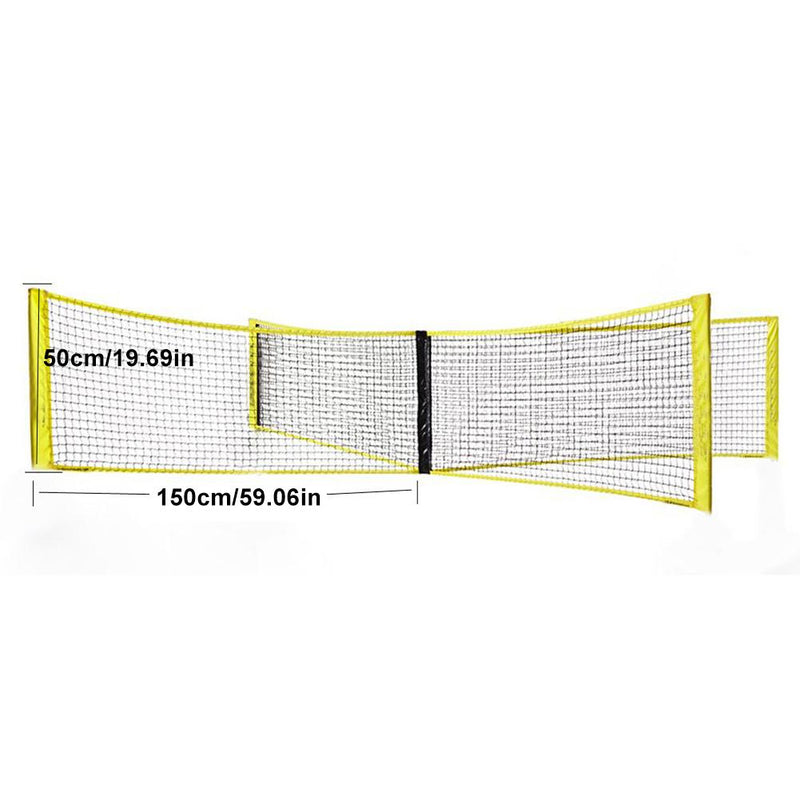 Vierzijdig Cross Volleybal Net
