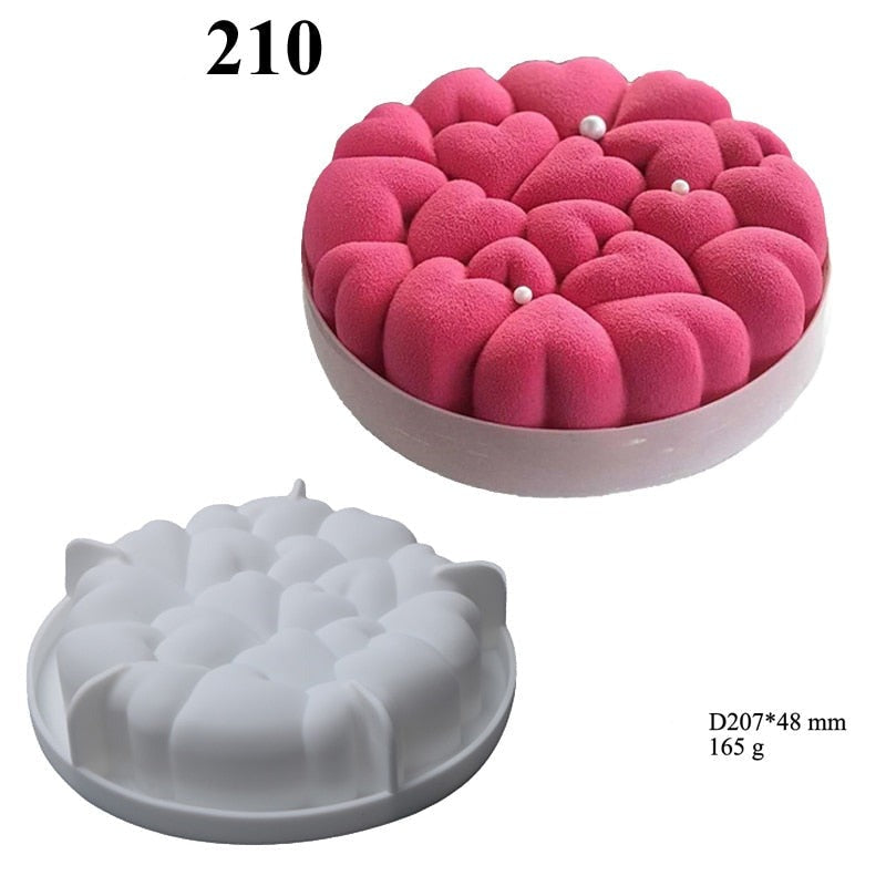 3D Silicone Dessert Vormen