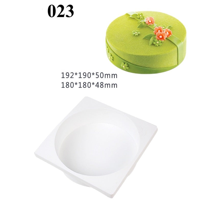 3D Silicone Dessert Vormen