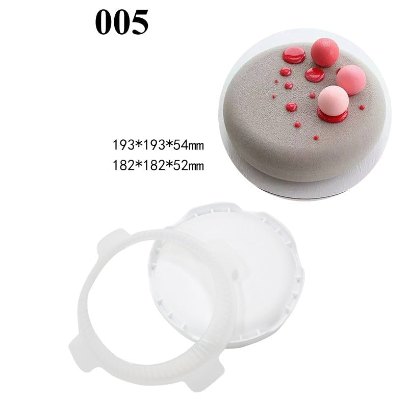 3D Silicone Dessert Vormen