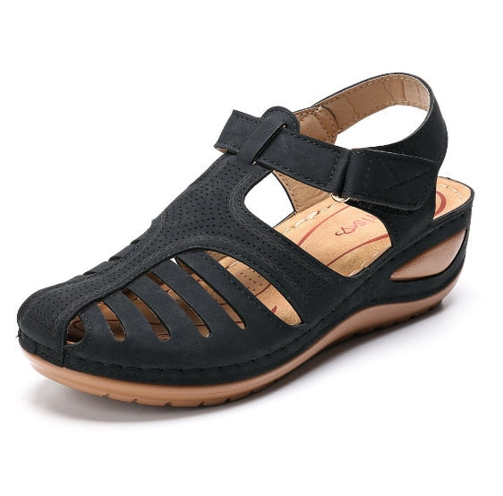 Lederen Retro Orthopedische Sandalen