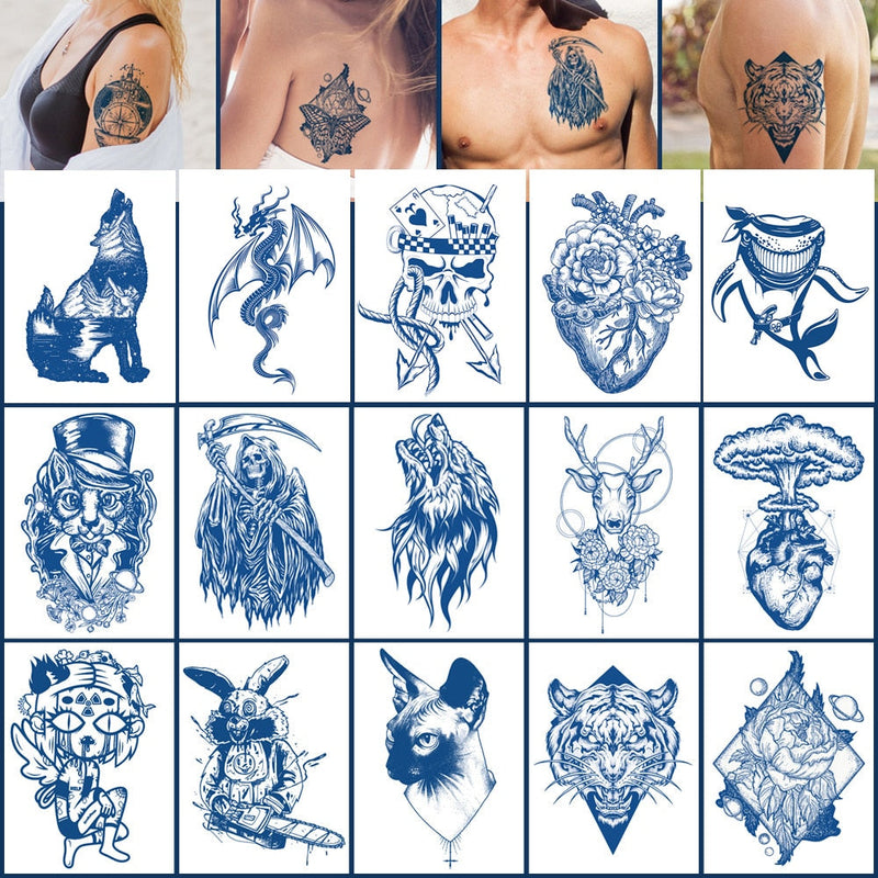 Waterproof Temporary Tattoos
