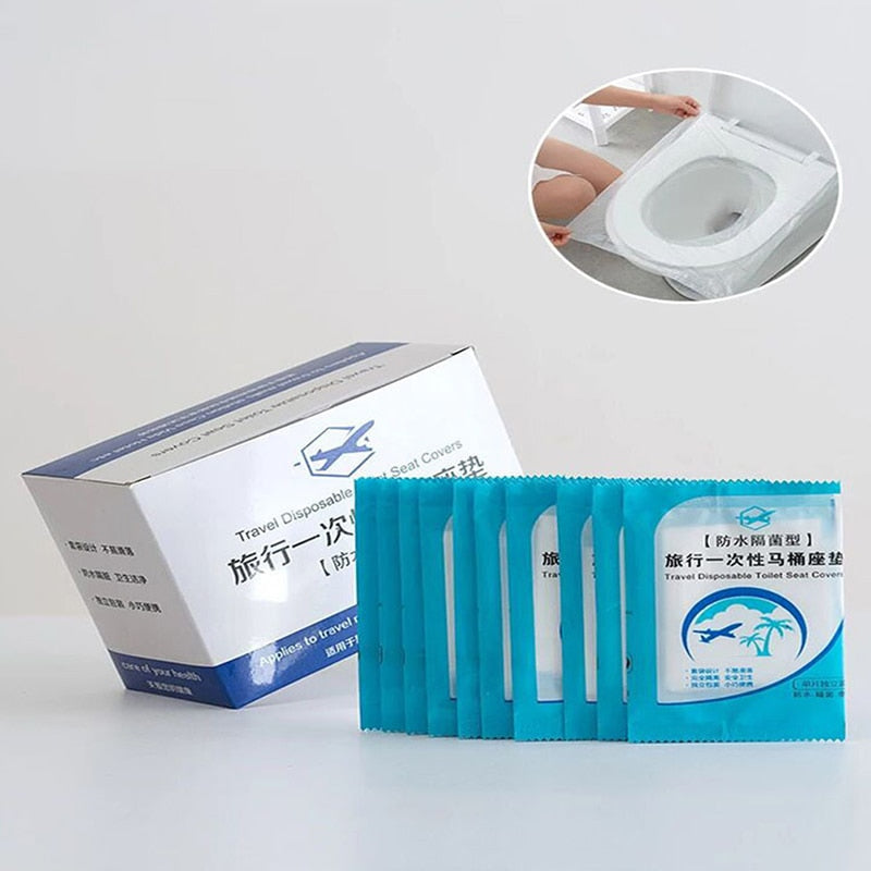 Disposable toilet seat cover 
