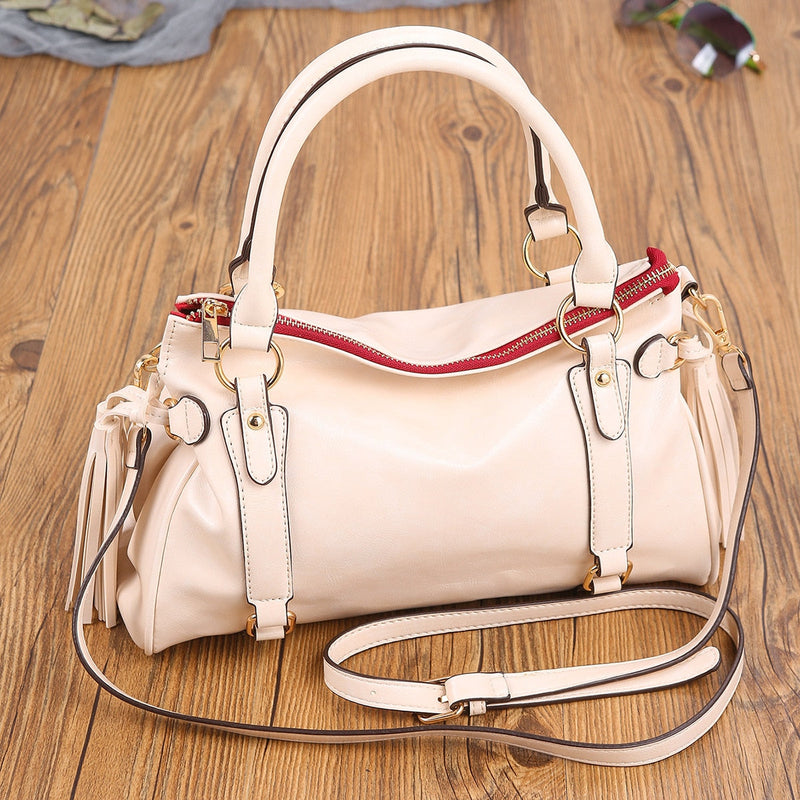 Soft leather women's bag