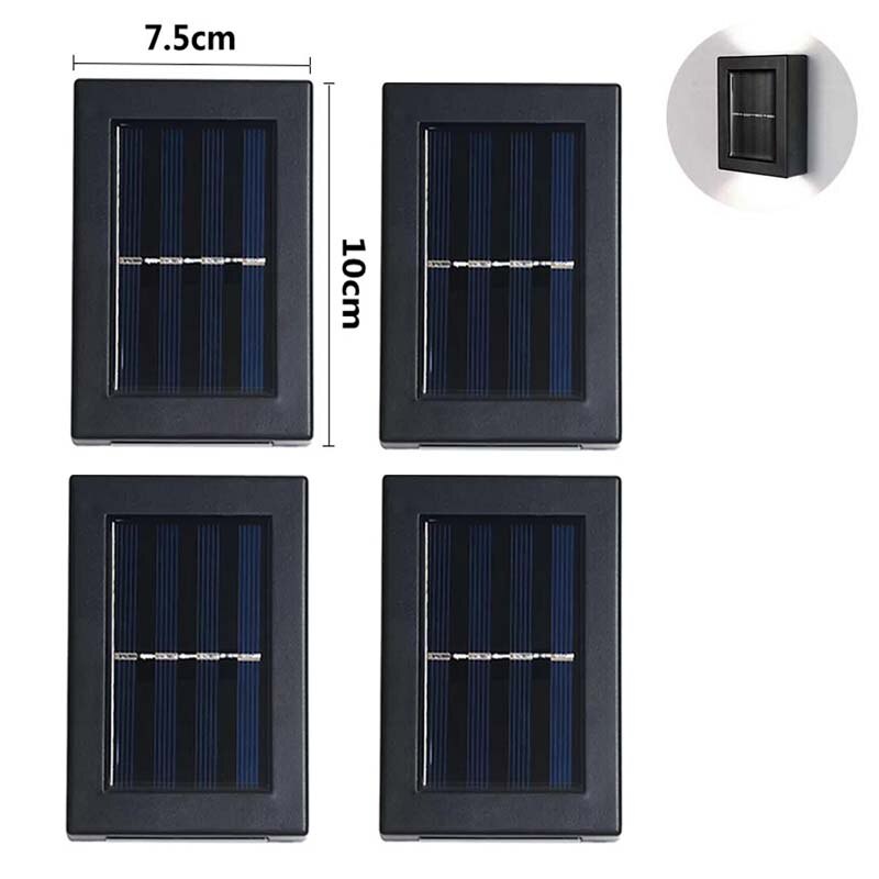 Solar Powered Outdoor Patio Wall Light