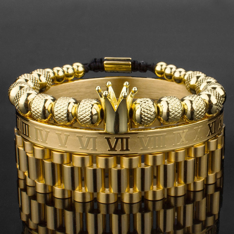 Luxury Crown Bracelet Set