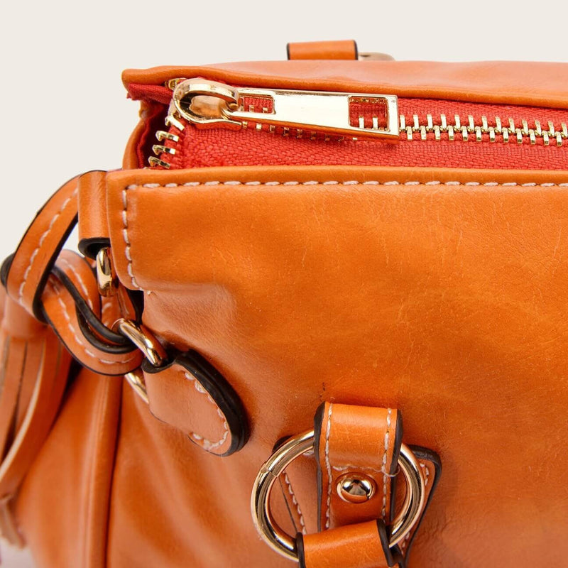 Soft leather women's bag