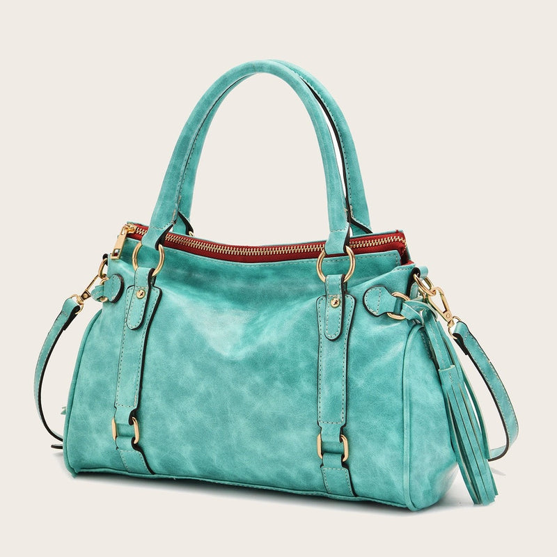 Soft leather women's bag