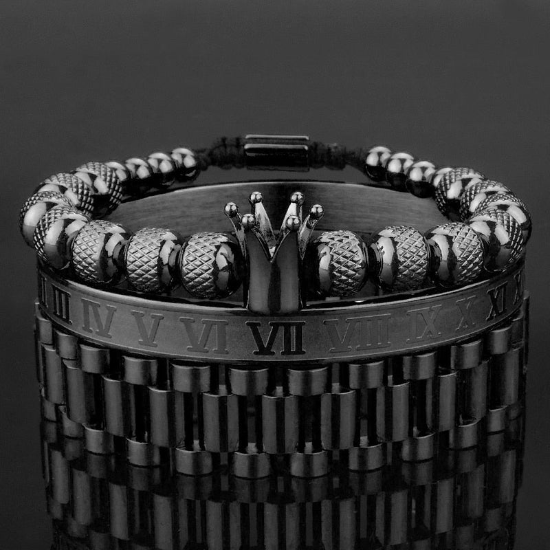 Luxury Crown Bracelet Set