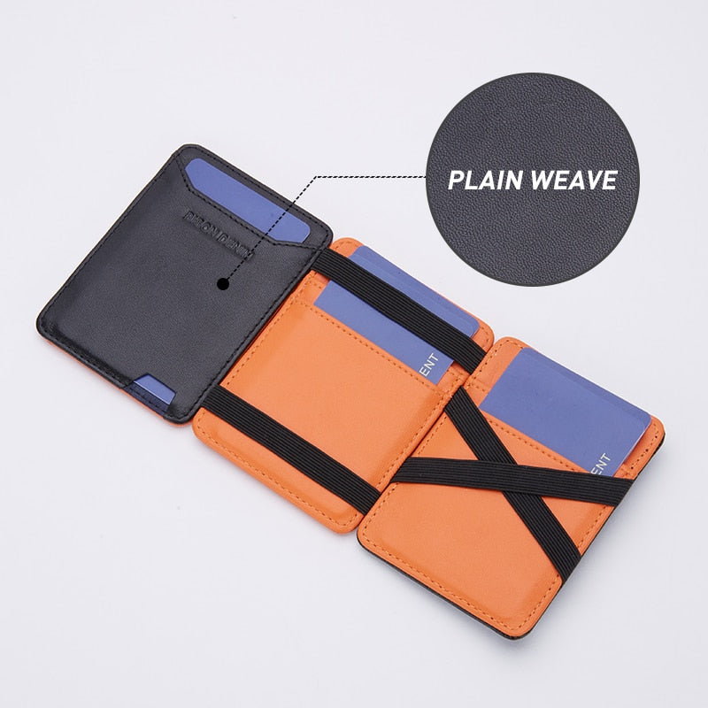 Trifold Leather RFID Blocking Men's Wallet 