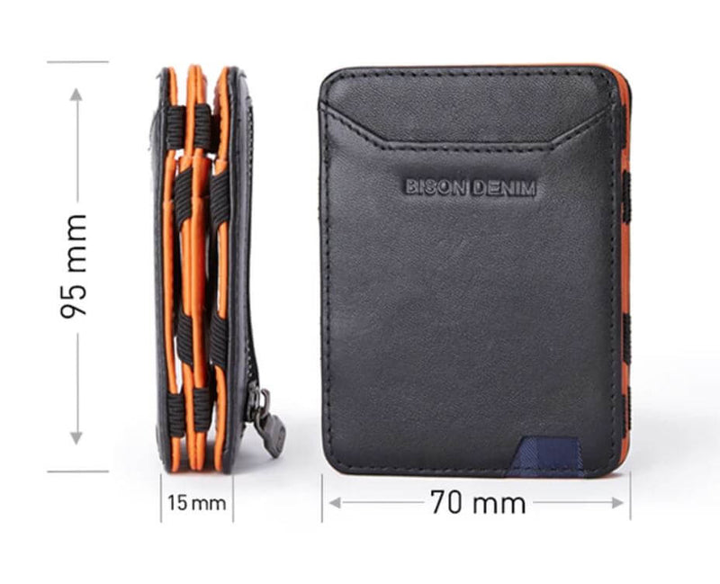 Trifold Leather RFID Blocking Men's Wallet 