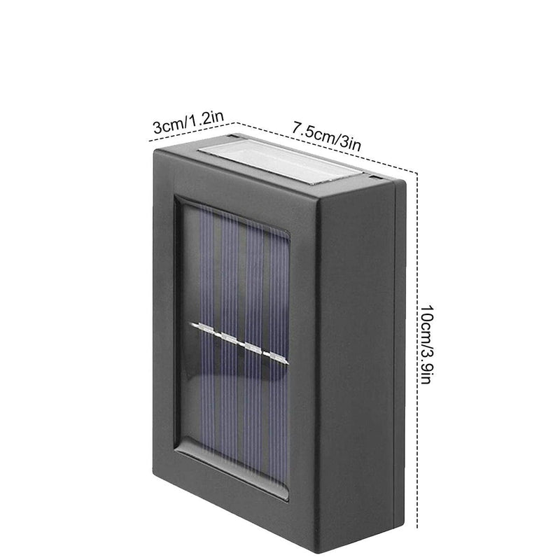 Solar Powered Outdoor Patio Wall Light
