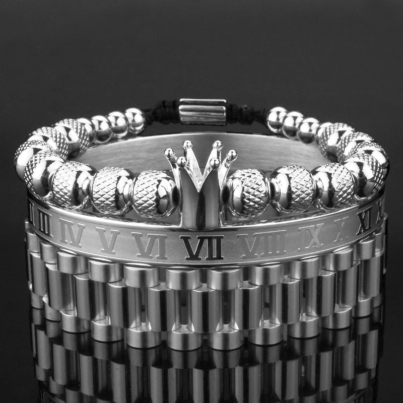 Luxury Crown Bracelet Set