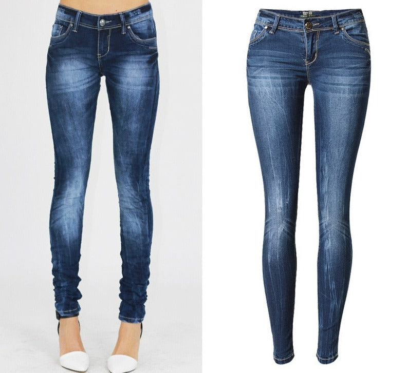 Vrouw Skinny Jeans