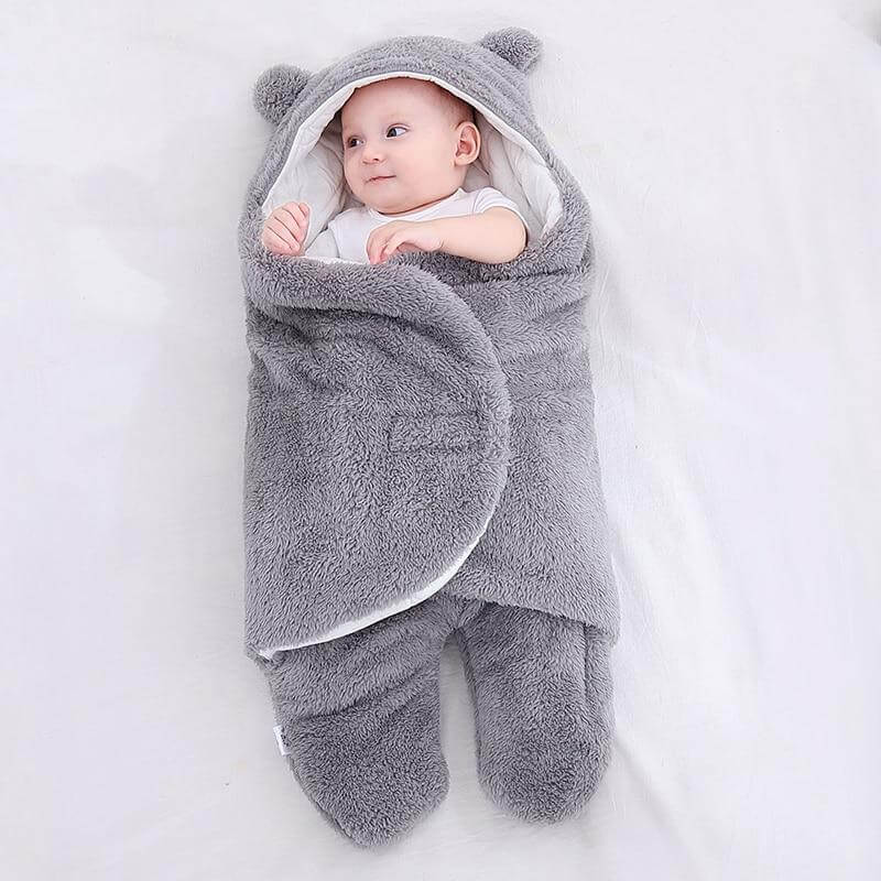Ultra-soft baby sleeping bag