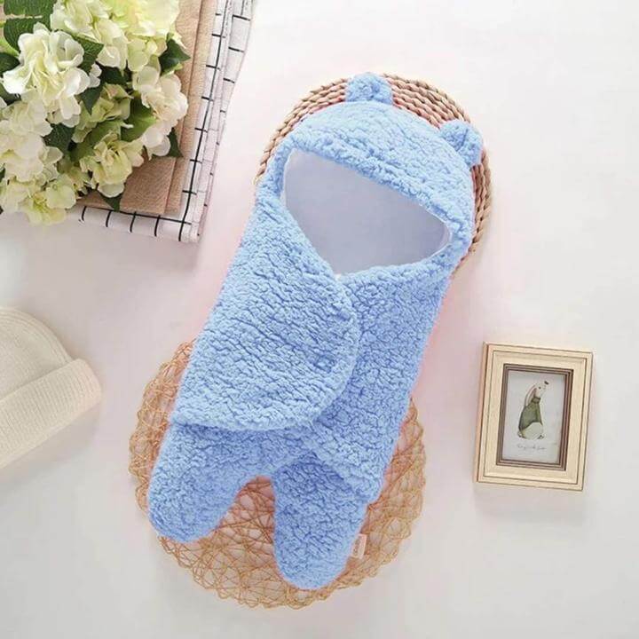 Ultra-soft baby sleeping bag