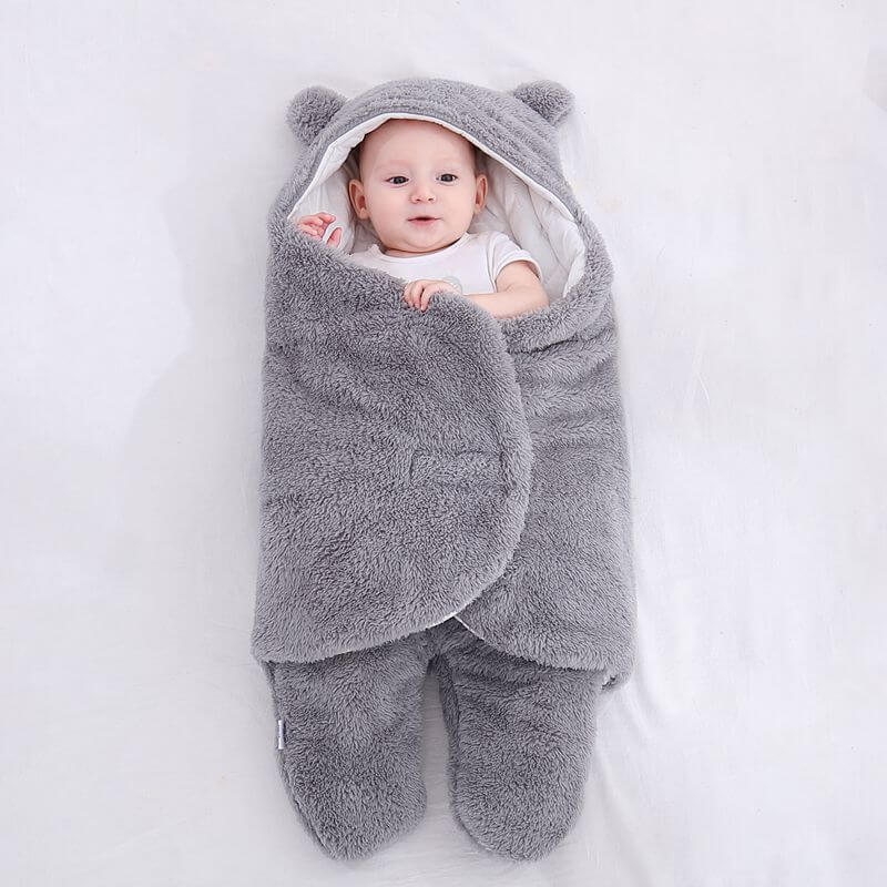 Ultra-soft baby sleeping bag