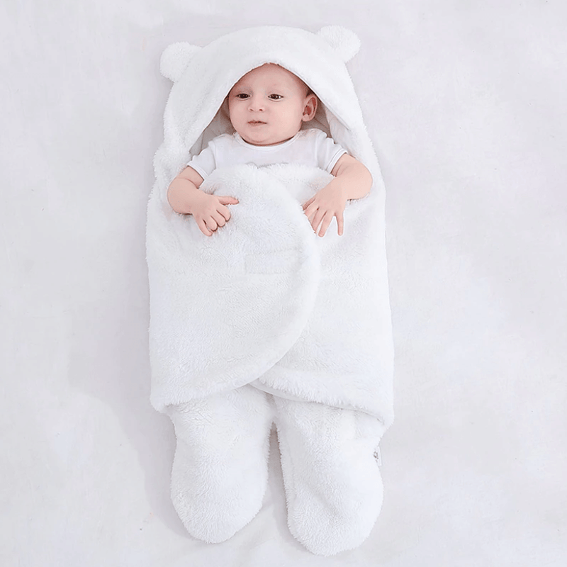 Ultra-soft baby sleeping bag