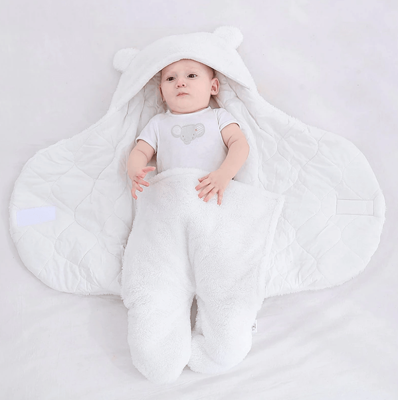 Ultra-soft baby sleeping bag