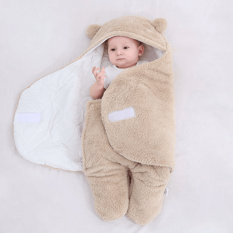 Ultra-soft baby sleeping bag