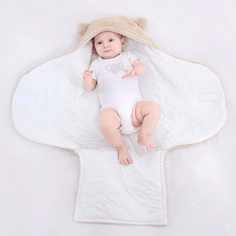 Ultra-soft baby sleeping bag