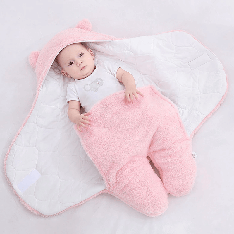 Ultra-soft baby sleeping bag