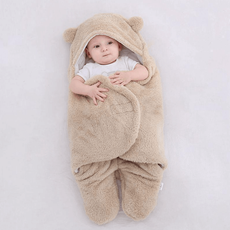 Ultra-soft baby sleeping bag