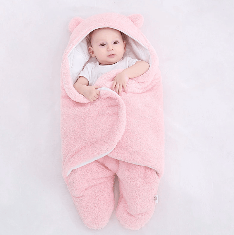 Ultra-soft baby sleeping bag