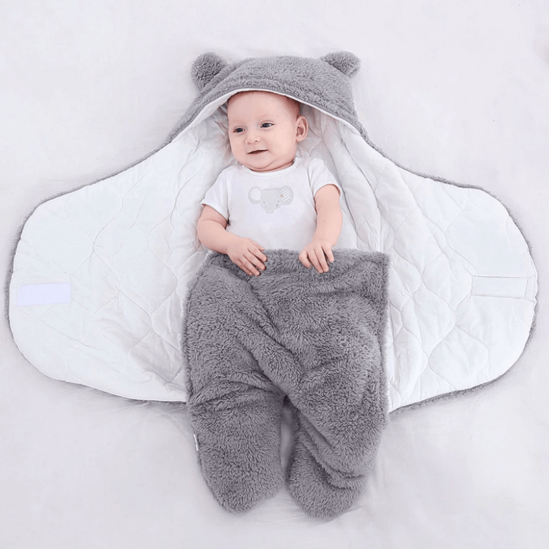 Ultra-soft baby sleeping bag