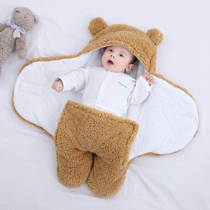 Ultra-soft baby sleeping bag