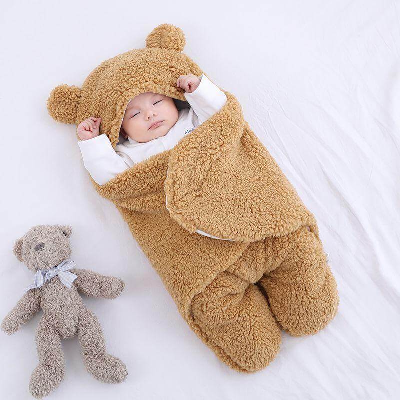 Ultra-soft baby sleeping bag