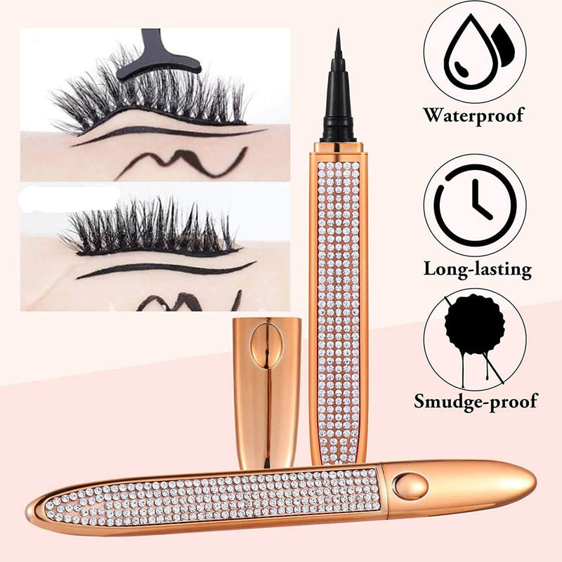 Self-Adhesive Liquid Eyeliner Pen