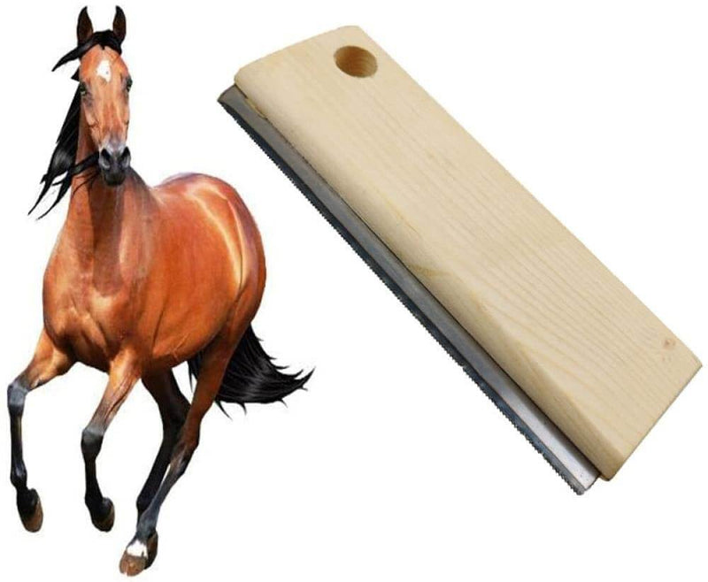 Massief Houten Paard Grooming Tool