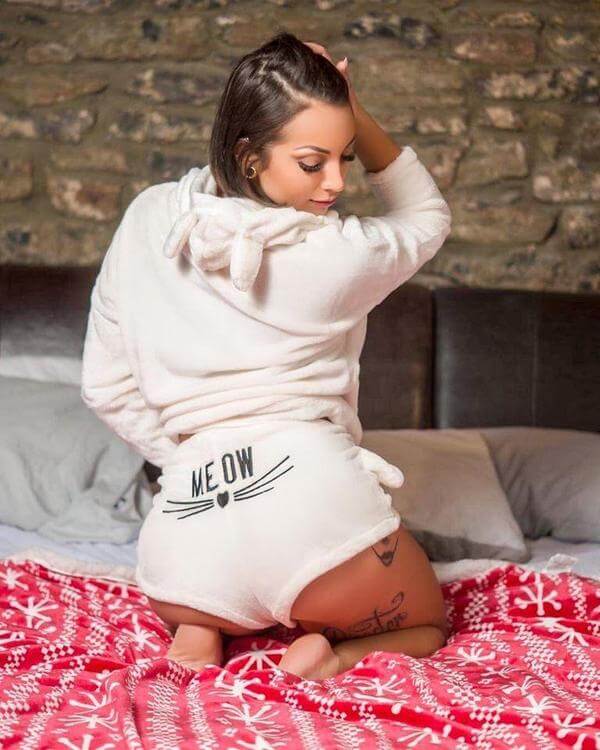 Warme Meow Cat Pyjama Set
