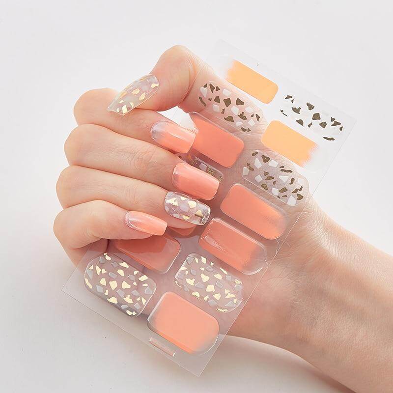 Self-adhesive nail stickers