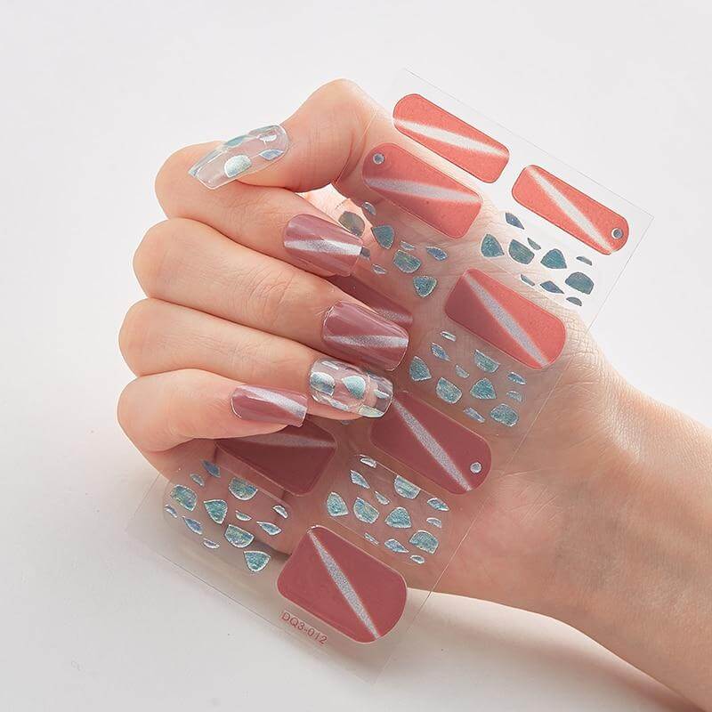 Self-adhesive nail stickers