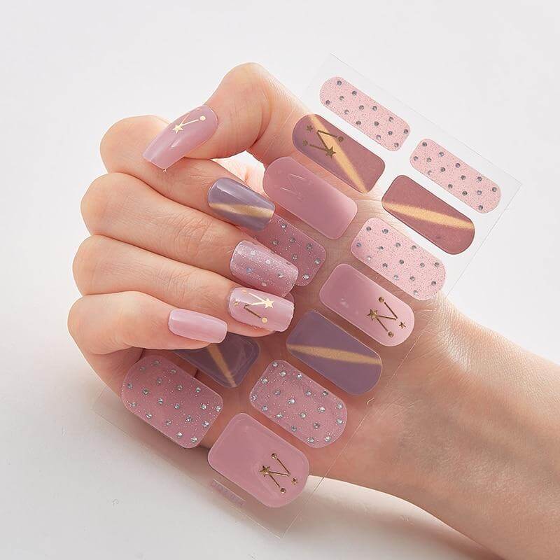 Self-adhesive nail stickers