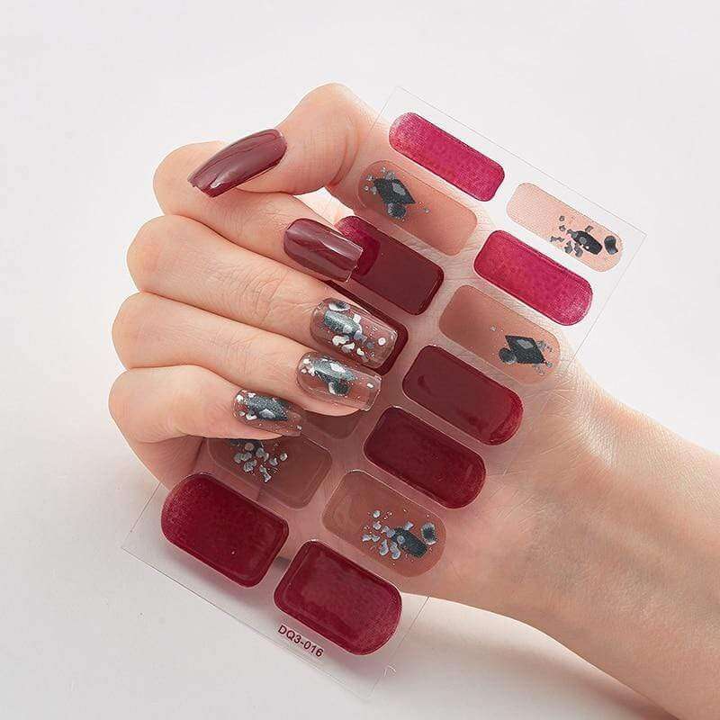 Self-adhesive nail stickers