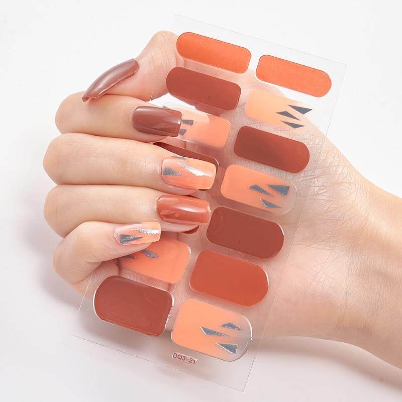 Self-adhesive nail stickers
