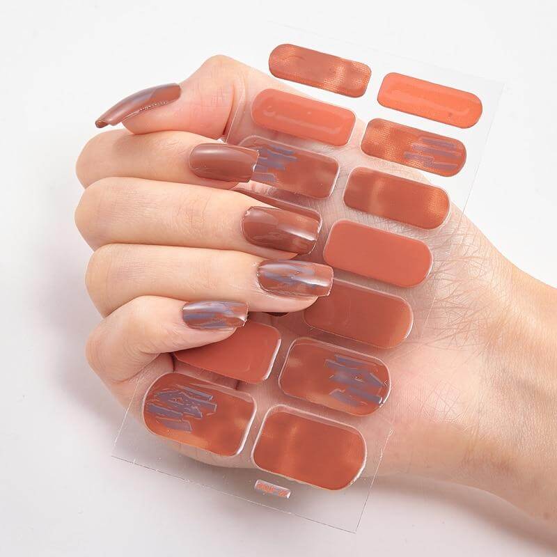 Self-adhesive nail stickers
