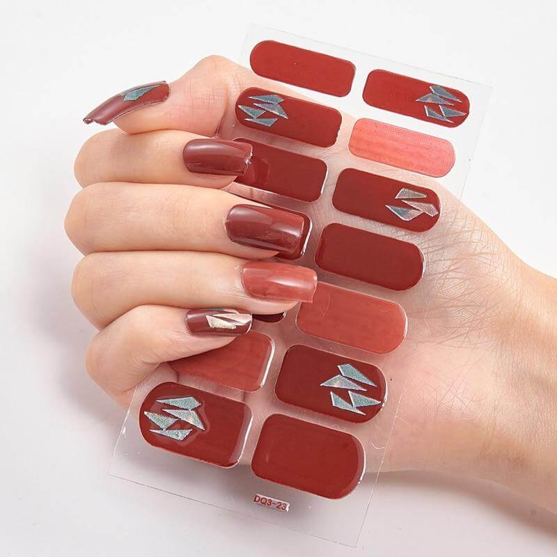 Self-adhesive nail stickers