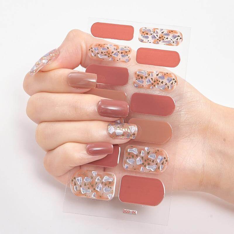 Self-adhesive nail stickers