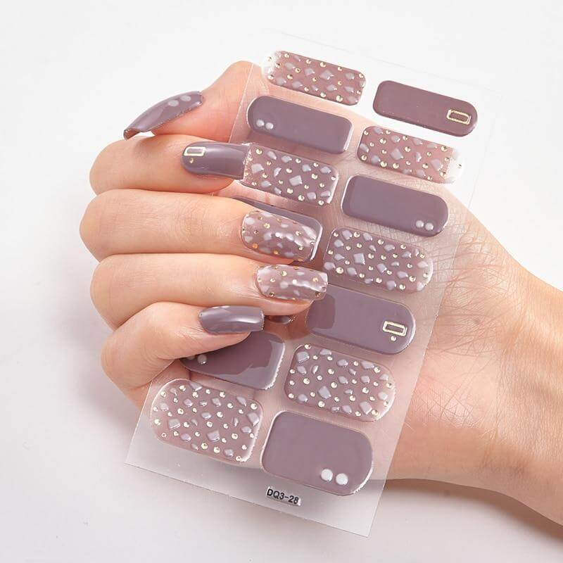 Self-adhesive nail stickers