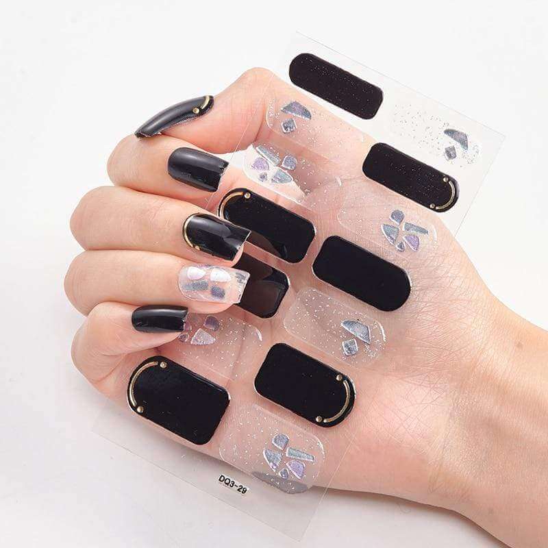 Self-adhesive nail stickers