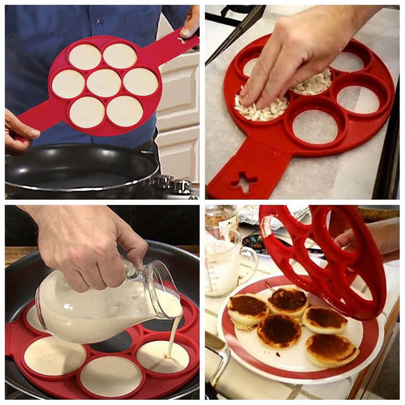 Non- Stick Pannenkoek Flip Cooker