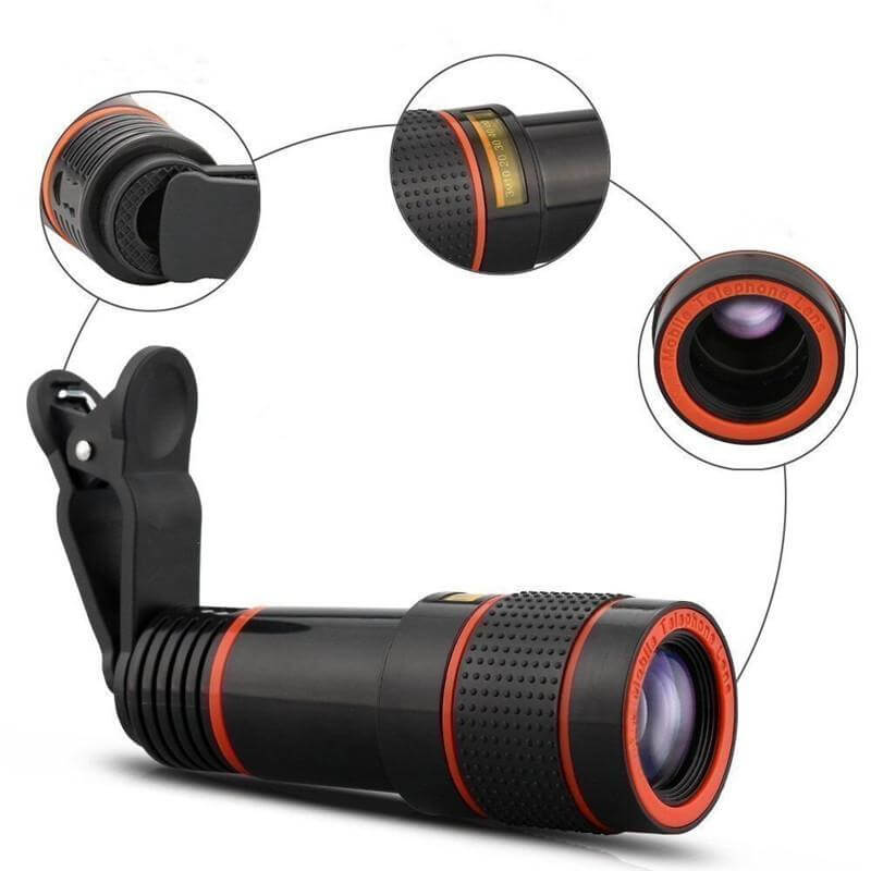 12X Zoom Telescoop Camera Lens voor Smartphone