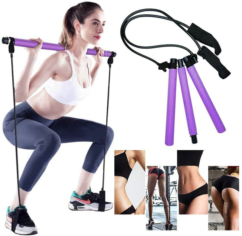 Draagbare Pilates Bar | One Stick voor het hele lichaam Workout