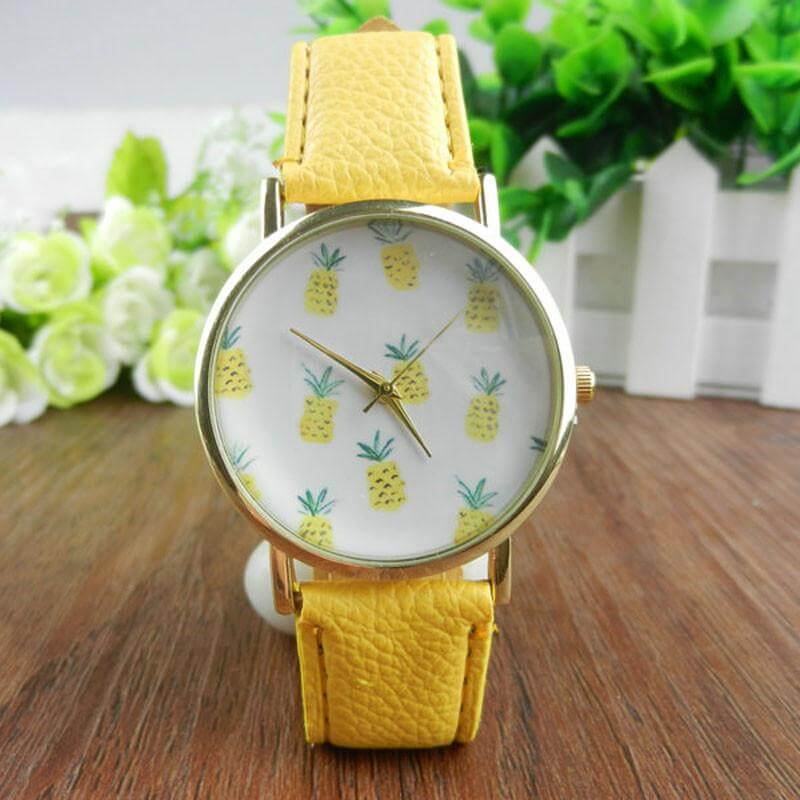 Ananas Horloge