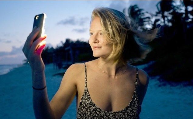 Selfie Licht Telefoon Geval