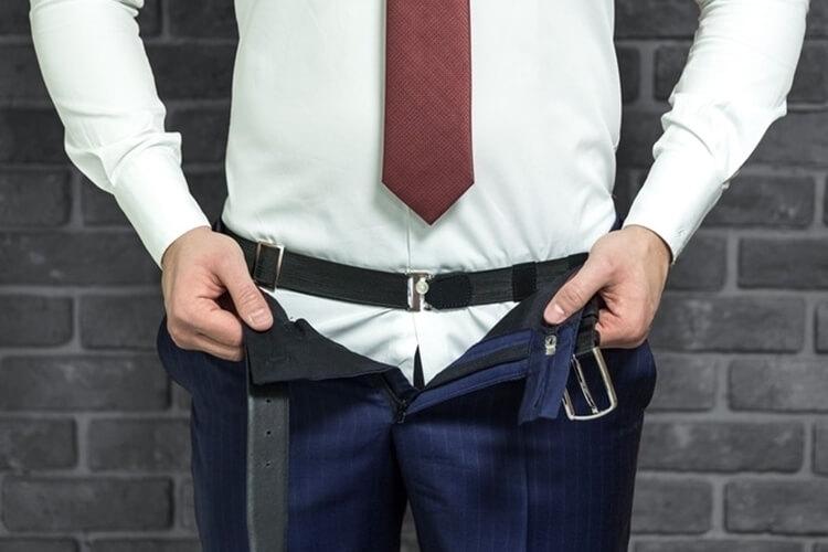 Verstelbare Shirt Stay Riem
